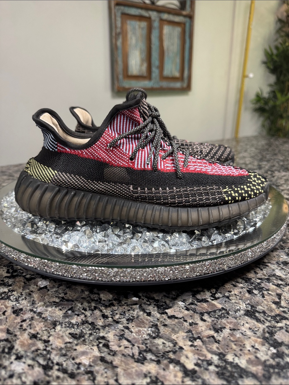 adidas Yeezy Boost 350 Low-Top Knit Sneakers